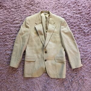 VTG ⏰ PBM beige camel hair blazer jacket